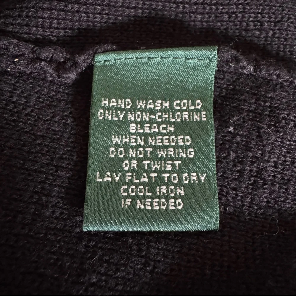 Lauren Ralph Lauren Black Jacket with Gold Accents, P/M - Picture 12 of 13